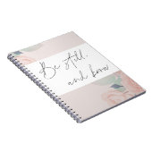 Psalm 46:10 Notebook- Seien Sie still und wissen Notizblock (Rechte Seite)