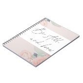 Psalm 46:10 Notebook- Seien Sie still und wissen Notizblock (Linke Seite)