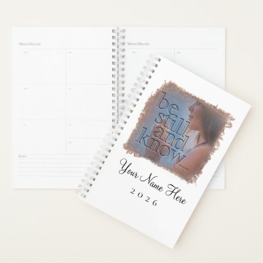 Psalm 46:10 - Personalized Day Planner Planer (Anzeige)