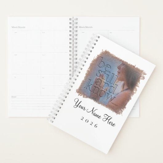 Psalm 46:10 - Personalized Day Planner Planer (Anzeige)