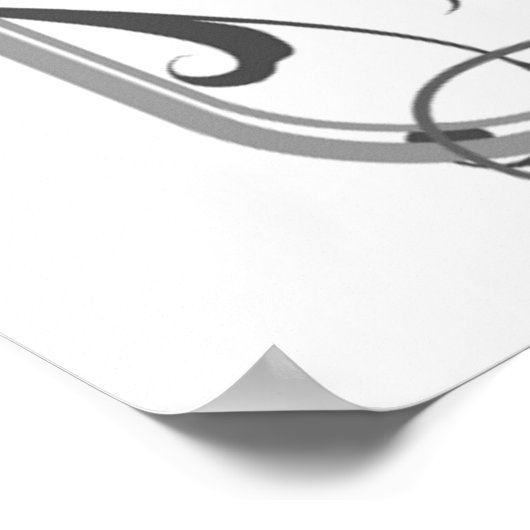 PSALM 46-10 POSTER (Ecke)