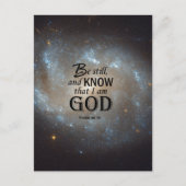 Psalm 46:10 postkarte (Vorderseite)