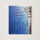 Psalm 46:10 Sei still und weiß, dass ich Gott bin Puzzle (Vertikal)