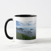 Psalm 46:10 Sei still und weiß, dass ich Gott bin Tasse (Links)