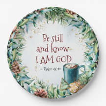 Psalm 46:10 Sei still und weiß, dass ich Gott Weih