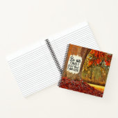 Psalm 46:10 Sei still und weiß, ich bin Gott Herbs Notizblock (Innenseite)