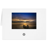 Psalm 46:10 Seid still und wisst, dass ich Gott-Ka (Rückseite Horizontal)