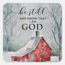 Psalm 46:10 Seid still und wisst, dass ich GOTT-Wi