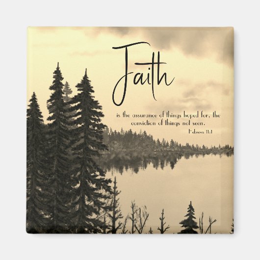 Psalm 46:10 Seid still und wisst, dass ich Gottes Magnet (Vorne)