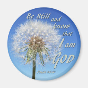 Psalm-46:10 - seien Sie noch und wissen Sie Magnet