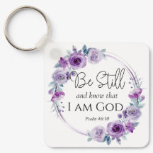 Psalm 46:10 Seien Sie still und kennen Sie die Lil