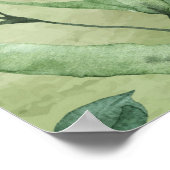 Psalm 46:10 Seien Sie still und wissen Poster (Ecke)