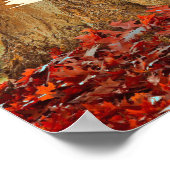 Psalm 46:10 Seien Sie still und wissen Sie, Herbst Poster (Ecke)