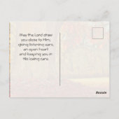 Psalm 46:10 Seien Sie still und wissen Sie, Herbst Postkarte (Rückseite)