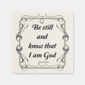 PSALM 46-10 SERVIETTE (Vorderseite)