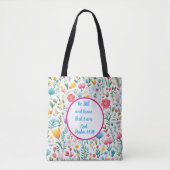 Psalm 46:10 Tote Bag Tasche (Vorderseite)