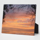 Psalm 46:1 Gott ist unsere Zuflucht & Kraft.. Fotoplatte (Seite)