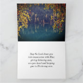 Psalm 46:1 Gott ist unsere Zuflucht und Stärke Karte (Innenseite)