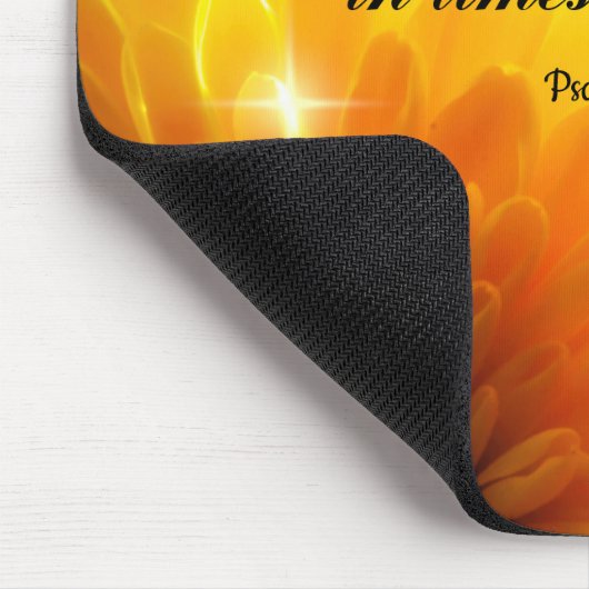 Psalm 46:1 Mousepad (Ecke)