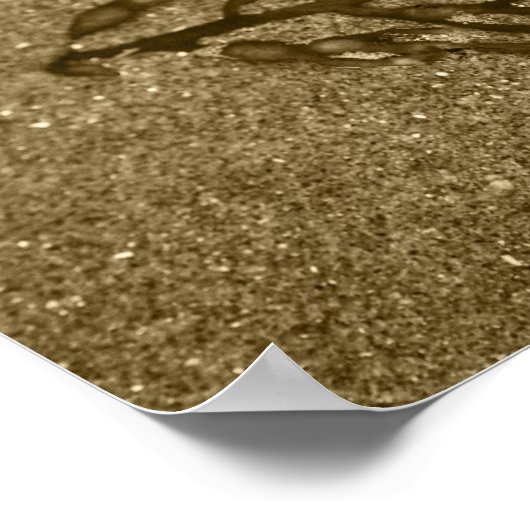 Psalm 46:1 poster (Ecke)