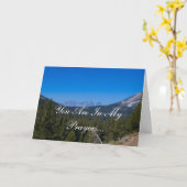 Psalm 46:3 Ermutigungskarte Karte (Gelbe Blume)