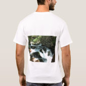 Psalm-46:4 - 5, gibt es einen Fluss, das Ströme T-Shirt (Rückseite)