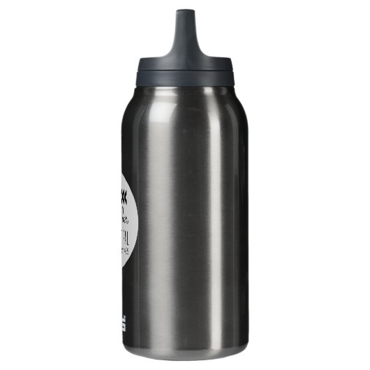 Psalm 46:5 Aluminium Isolierte Flasche (Rechts)