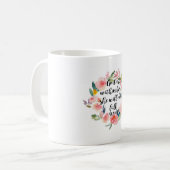 Psalm 46:5 Bibelverse Kaffee-Cup Kaffeetasse (Vorderseite Links)