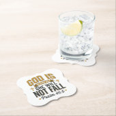 Psalm 46_5 Christliche Typografie Vektor Untersetzer (Vor Ort)