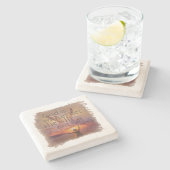 PSALM 46:5 - Coaster Steinuntersetzer (Seitenansicht)