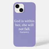 Psalm 46:5 - Fall per Telefon Case-Mate iPhone Hülle (Rückseite)