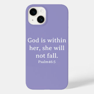 Psalm 46:5 - Fall per Telefon Case-Mate iPhone 14 Hülle
