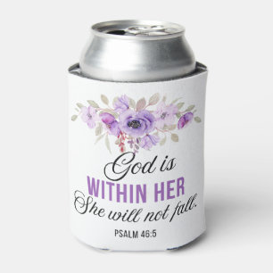 Psalm 46:5 Gott ist in ihrer Blume der Schrift Dosenkühler