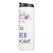 Psalm 46:5 Gott ist in ihrer Blume der Schrift Thermosbecher (Nach rechts gedreht)