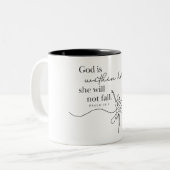 PSALM 46:5 - Kaffeetasse (Vorderseite Links)