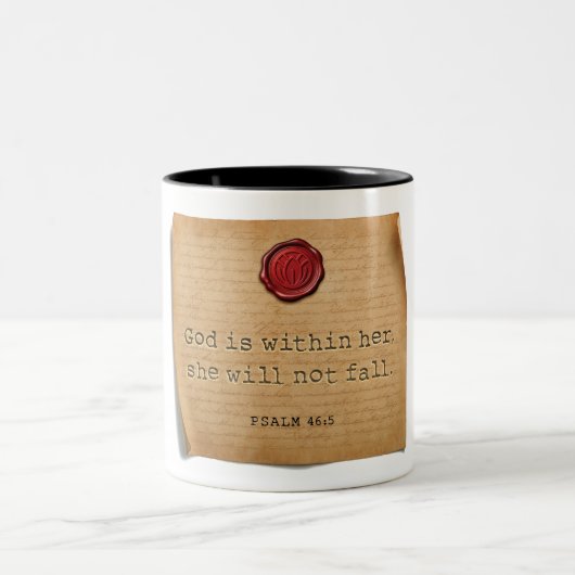 PSALM 46,5 - Kaffeetasse (Mittel)