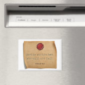 Psalm 46:5 Küchenmagnet Wohnaccessoire Magnet (In Situ (Geschirrspüler))