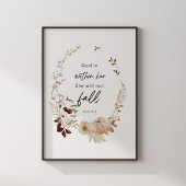 Psalm 46:5 Scripture Poster – God Is Within Her