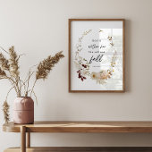 Psalm 46:5 Scripture Poster – God Is Within Her