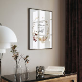 Psalm 46:5 Scripture Poster – God Is Within Her