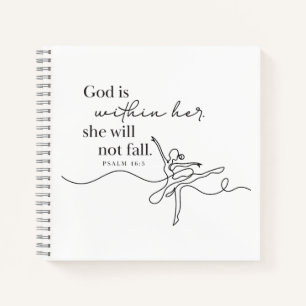 PSALM 46:5 - Tagebuch Notizblock