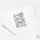 Psalm 46 Bible Verse Sticker (Umschlag)
