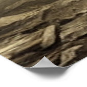 Psalm 46, Gebet inmitten der Zerstörung Poster (Ecke)