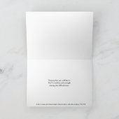 Psalm 46 PRAYING FÜR SIE Christlich Karte (Innenseite)