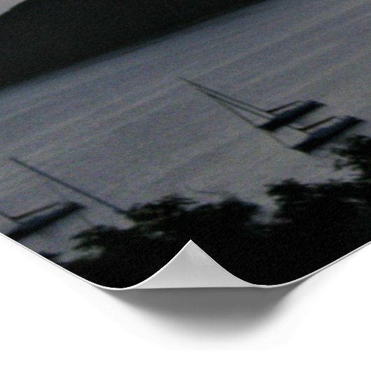 Psalm 4:8 Ich werde beide in Frieden liegen.... Poster (Ecke)