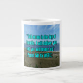 Psalm 50:15 WEBU-Tasse Jumbo-Tasse (Vorderseite)