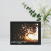 Psalm 50:1 postkarte (Stehend Vorderseite)