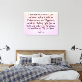 Psalm 51:10-12 leinwanddruck (Insitu (Schlafzimmer))