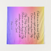 Psalm 51:10-12 wandteppich (Vorderseite (Horizontal))