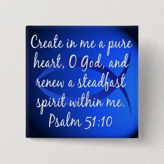 Psalm-51:10 Button
